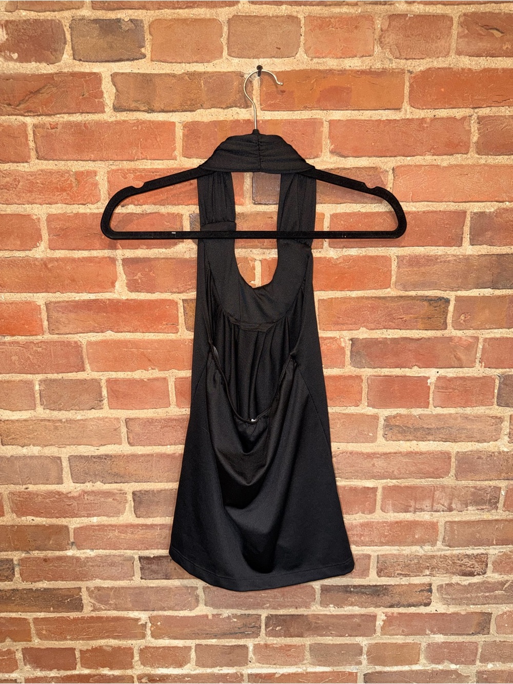 The Limited Black Halter Top with Beaded Neckline - Picture 7 of 11
